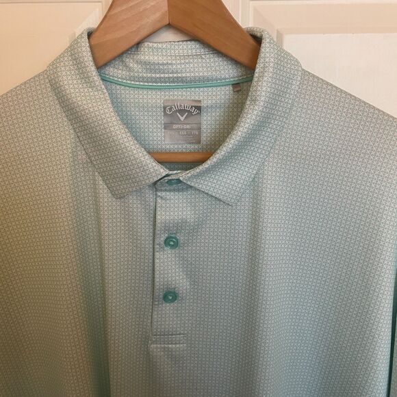 Callaway Opti Dri Mens Polo XXL 2XL Golf Short Sleeve Country Club Performance - Picture 11 of 11